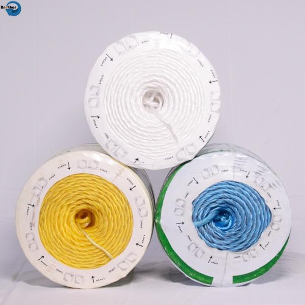 Cheap plastic pp twine spool/ agricultural pp baler twine for sale