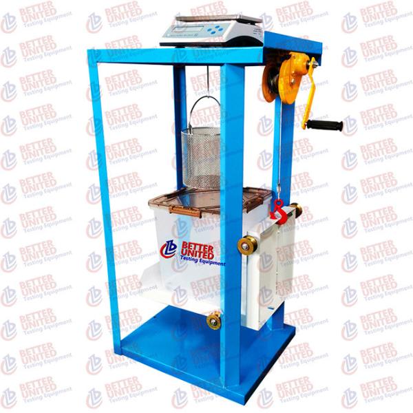 Cheap EN 12697-6 Laboratory Testing Equipment Load 60kg Specific Gravity Frame for sale
