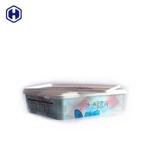 Best Durable Ice Cream Cake IML Box / Polypropylene Containers With Lids wholesale