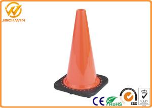 Best Stackable UV Resistance 18 Inch Traffic Safety Cones with High Impact Resistant PVC wholesale