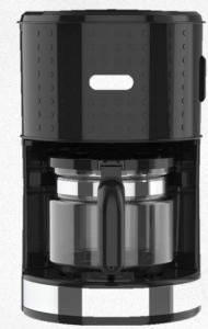Best 1000W Italian Automatic Coffee Machine 1.2L Pyrex 12 Cups Drip Coffee Maker wholesale