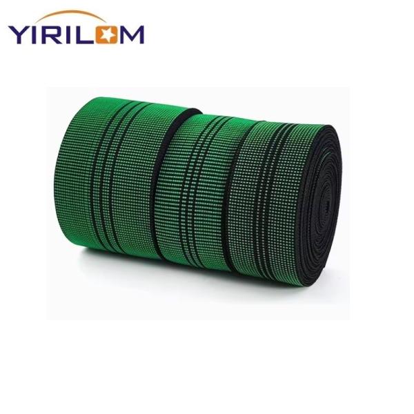 Cheap Custom Width High Strength Elastic Sofa Band Elastic Webbing For Sofa for sale