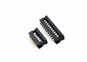 China 1.27mm Pitch 10 Pin Dip Socket  With 28AWG Wire Signal Transmission on sale
