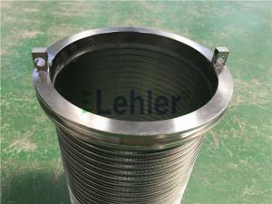 Best WWE-178 Wedge Wire Filter Elements Long Slit High Flow Rate ISO Certification wholesale