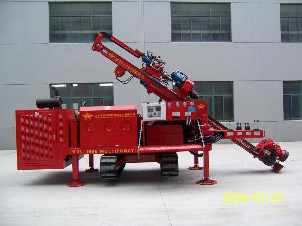 Cheap MDL-160E Top Drive Power Head Borehole Drilling Machines Three Head Clamping Device for sale