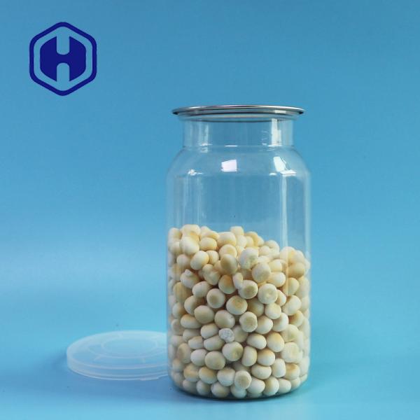 Cheap Airtight 670ml Bpa Free Transparent PET Can For Food Customization Service for sale