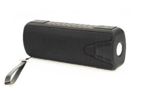 Cheap Power Bank 4000mAh Portable Powered Speaker ABS Material With LED Torch for sale