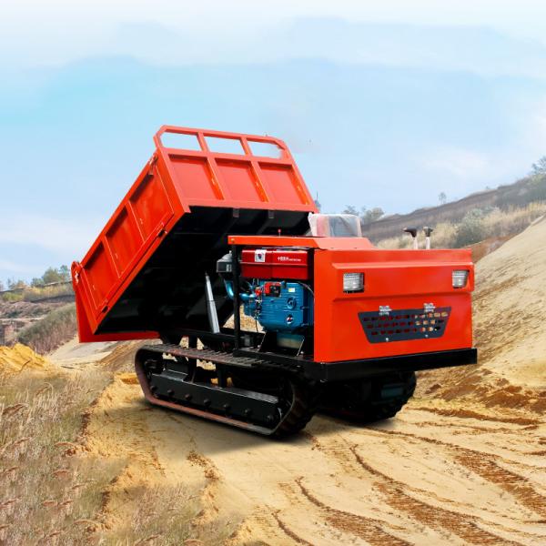 Cheap Customizable 2 Tons Crawler Dumper Truck For Specific Material Handling Needs for sale