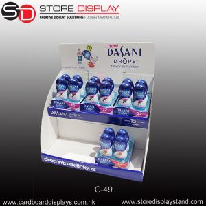 China custom counter layers displays with 2 tiers on sale