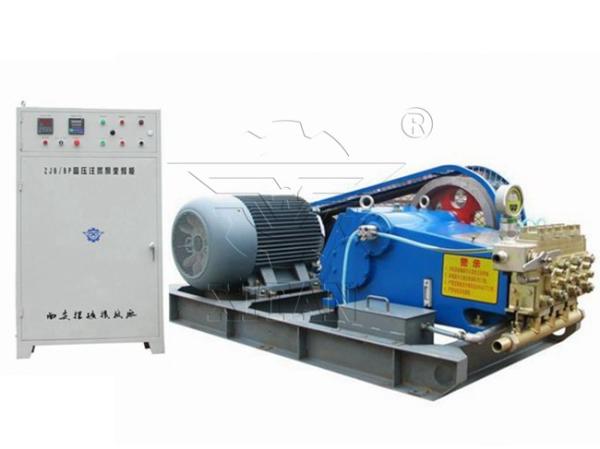 Cheap 55KW Motor High Pressure Mud Pump Triplex Cement Grouting for sale