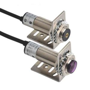 China M12 visible light sensor detection distance 20 meters NPN normally open 12-24V Laser photoelectric switch on sale