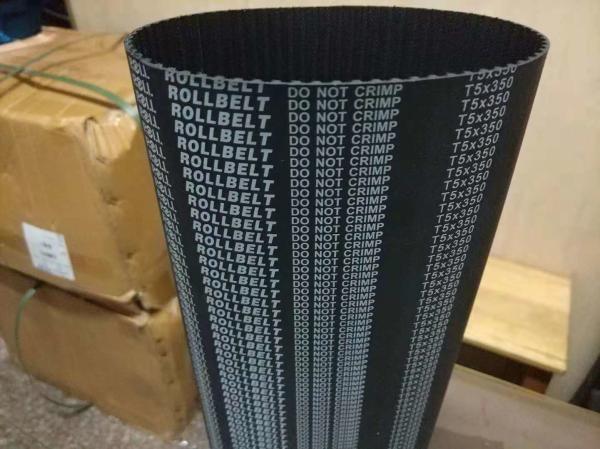 Cheap Heat Resistant Rubber Timing Belt , Synchronous Belt Long Service Life for sale