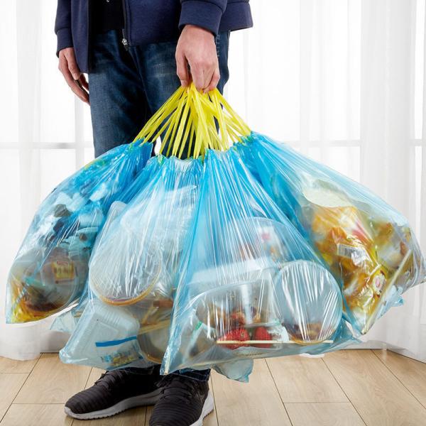 Cheap Customized Logo Plastic Garbage Bags On Roll For Convenient Waste Collection for sale