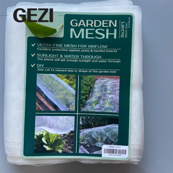 Cheap 100% polyester/HDPE fabric insect net soft thin net farm mesh net for insect proof with good price in market for sale