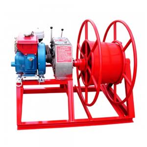 Best 5 Ton Belt Drive Recovery Wire Take-Up Cable Winch Puller Machine wholesale