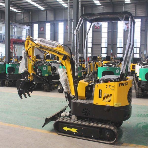 Cheap Small Crawler Micro 1T Mini Excavator 1000kg Stable Work Performance for sale