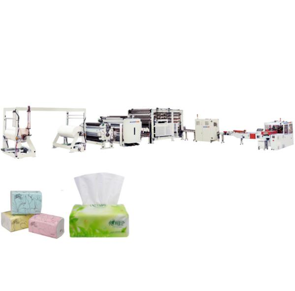 Cheap Automatic Facial Tissue Paper Making Machine Production Line Converting Machine for sale
