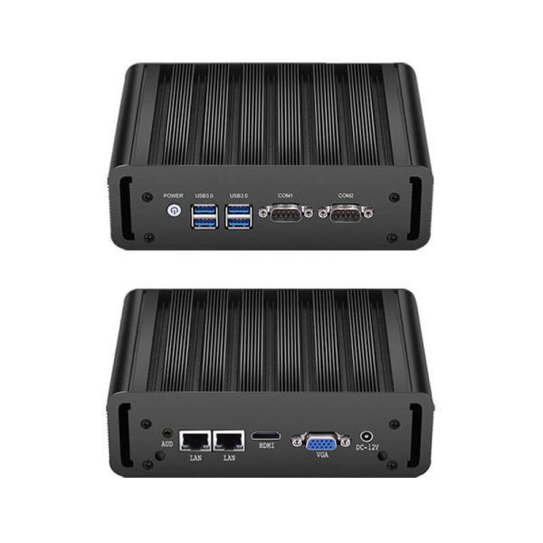 Cheap DDR3L 8GB RAM Industrial PC Intel Celeron And Core Processor Dual LAN Fanless PC for sale