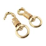 Best Soild Brass Heavy Duty Snap Hook Quick Release Panic Snap Trigger For Horse Quick link wholesale