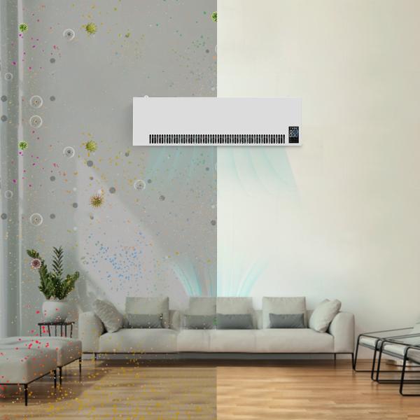 Cheap Bluetooth Wall Mounted Air Purifier Air Sterilizer Plasma Remote Control for sale