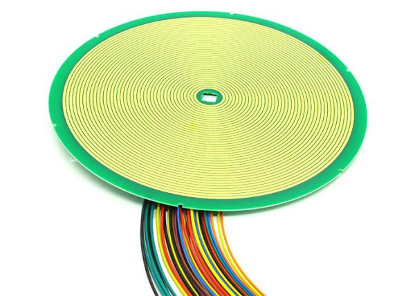 Cheap 6mm Light Pancake PCB Electrical Slip Rings With High Rotating Speed for sale