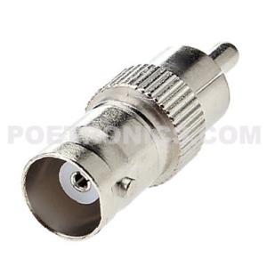 China RCA-BC01 BNC Female Socket to RCA (Phono) Male Plug Adapter on sale