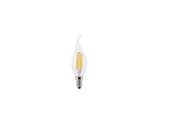 Cheap Filament C35 LED Bulb 2 Watt With Tail , Vintage Filament Bulbs Glass 4 Pcs for sale
