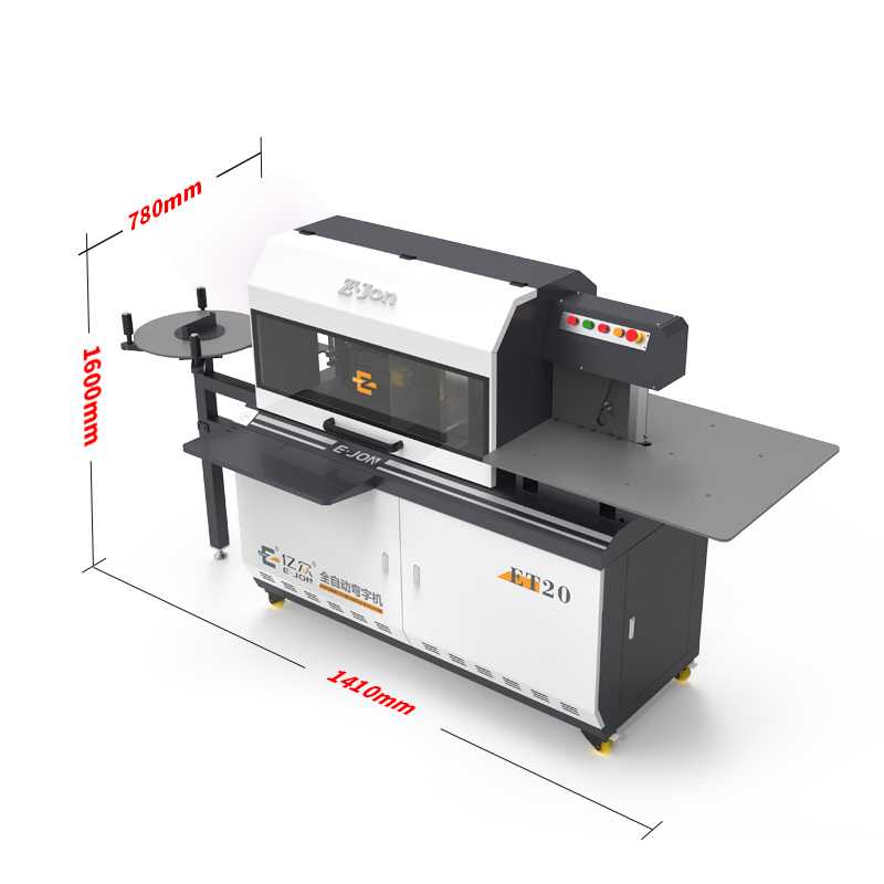 EJON ET20 Multil Metal Sheet Channelume Side Bending Machine with 7 Axis Control System