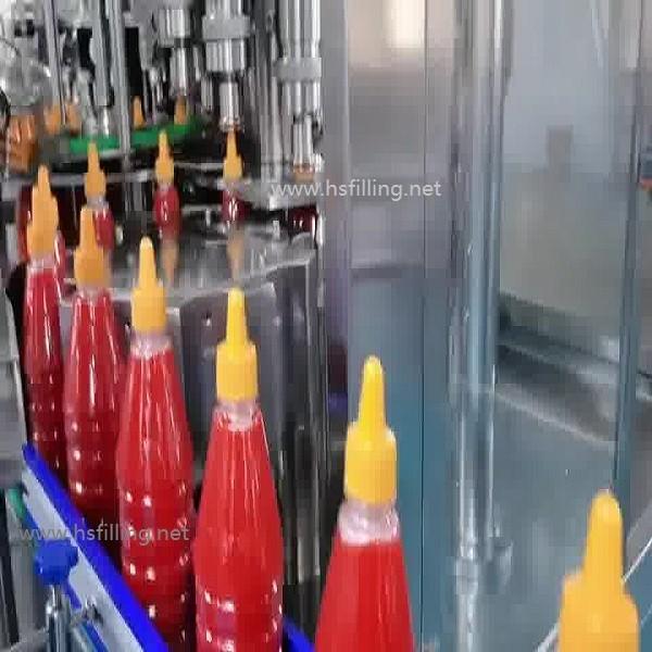 Cheap 220V SUS304 Ketchup Tomato Sauce Bottling Machine 2000ml for sale