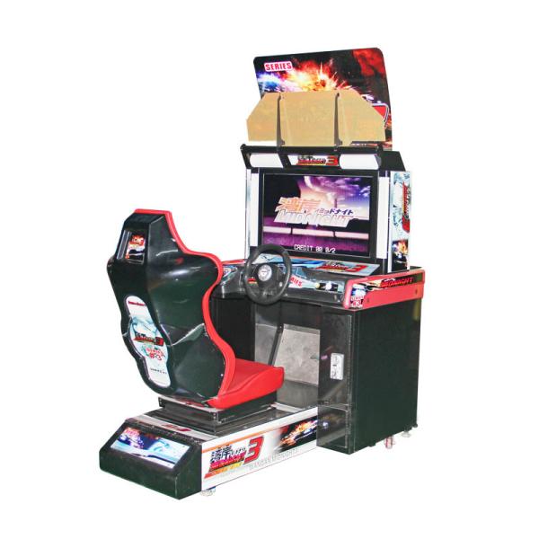 Cheap Durable Metal Car Racing Arcade Game Machines Coin Operated Oem Service for sale
