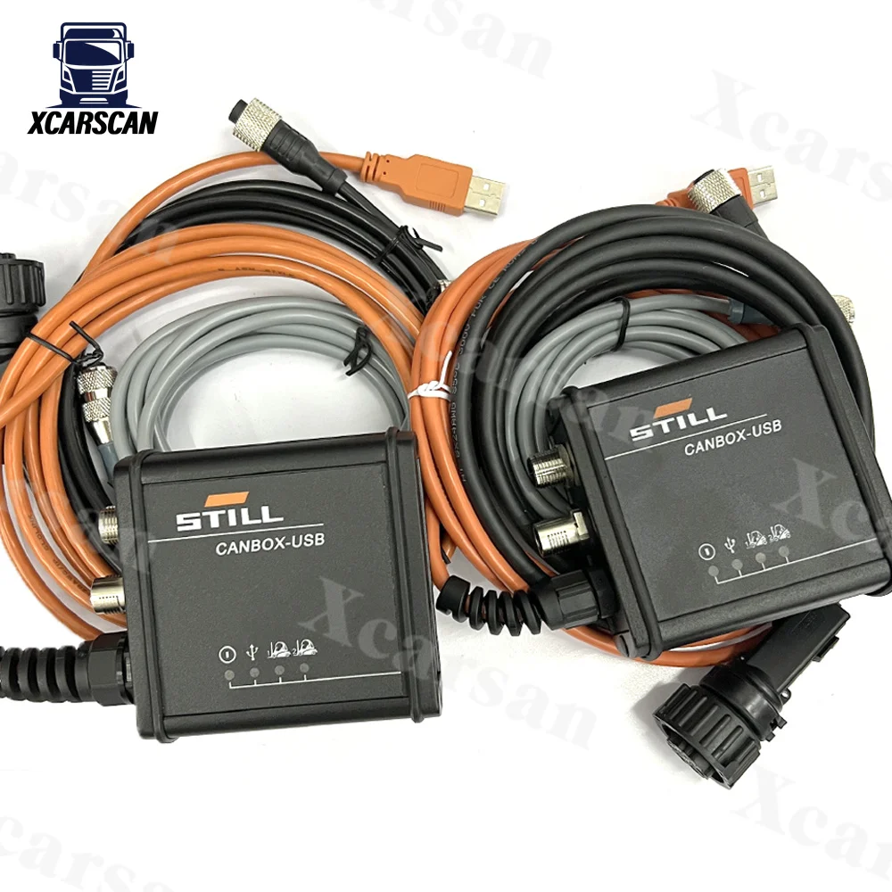 CF19 Laptop+Forklift Scanner Tool 8.21 For Still STEDS CANBOX 2 50983605400 Incado Can Bus With Software For Still Diagnostic Tool