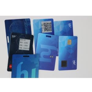 China High Frequency rfid shield card 1.4mm thickness 7816 interface on sale