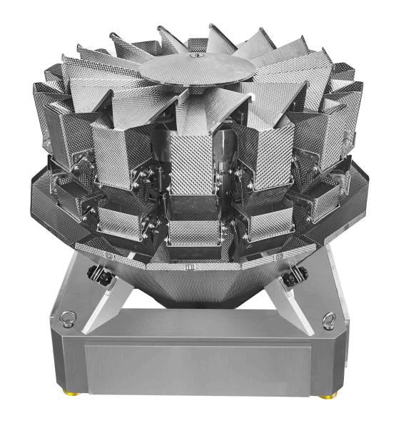 Cheap High Precision Quantitative 10 Head Multihead Weigher 1.6L Multi Head Weigher for sale
