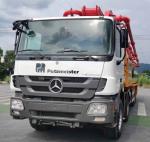 Best Diesel Truck Used Putzmeister Concrete Pump M56-5 148M³/H With 5 Sections wholesale