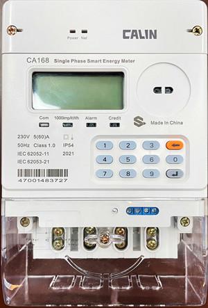 Cheap Single Phase Electric Meter Wireless Single Phase LORAWAN Prepaid Kwh Meter With Vending System for sale