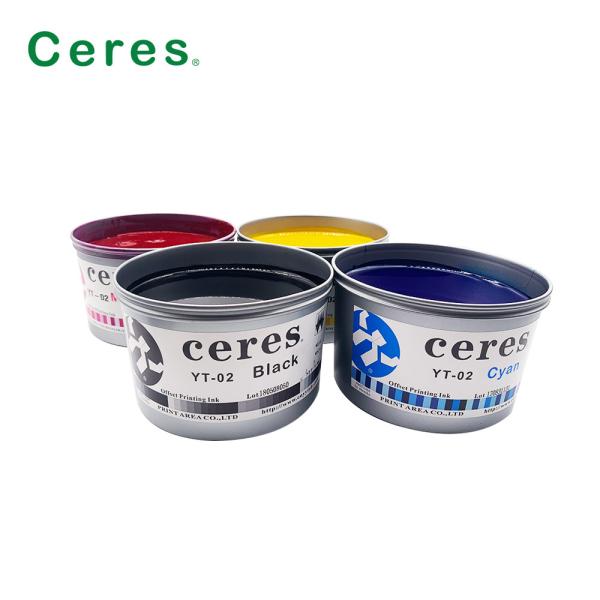 Cheap Fast Drying Black Offset Printing Ink With Fair Lightfastness for sale