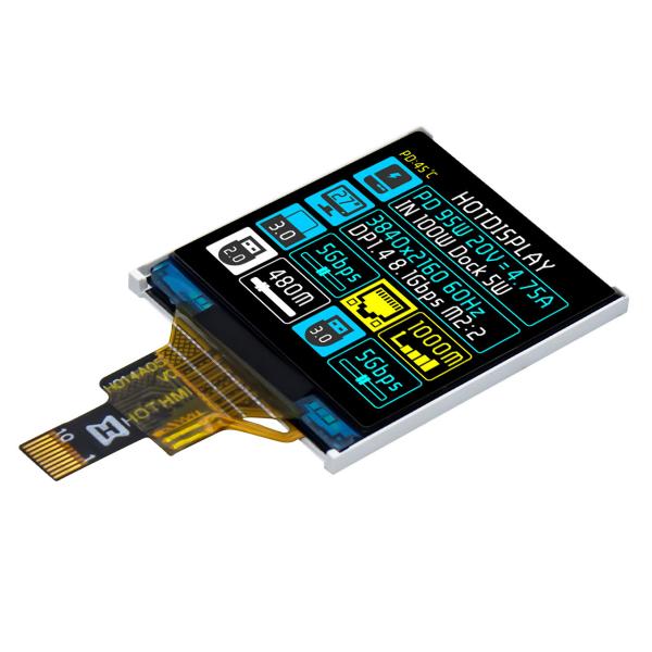 Cheap 1.4 inch square TFT LCD display module/IPS full viewing angle/240x240 dot matrix/SPI interface/ST7789/compatible with Arduino for sale