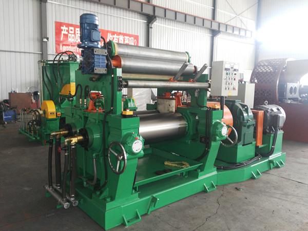 Cheap XK Series Two Roll Mill For Rubber Compounding With Stock Blender for sale