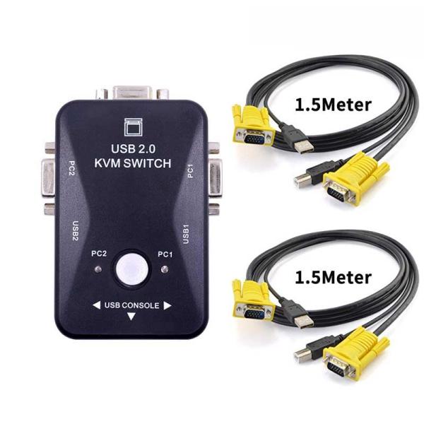 Cheap USB 2.0 VGA HDMI Switch Box for sale
