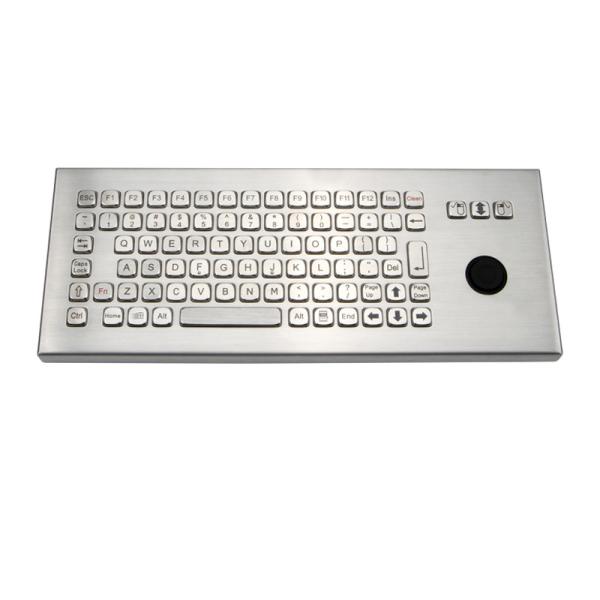Cheap Rugged Desktop Wired Keyboard Water Resistant Keyboard With Hula Pointer for sale