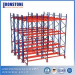 Easily Adjusted Or Relocated Double Deep Versatile Pallet Rack With Telescoping