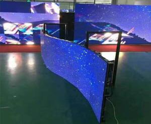 P4.81 Full Color SMD Electronic Curved LED Display With View Large Image
