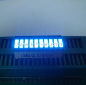 China Ultra Blue Brightest 10 LED Light Bar For Instrument Panel Indicator on sale