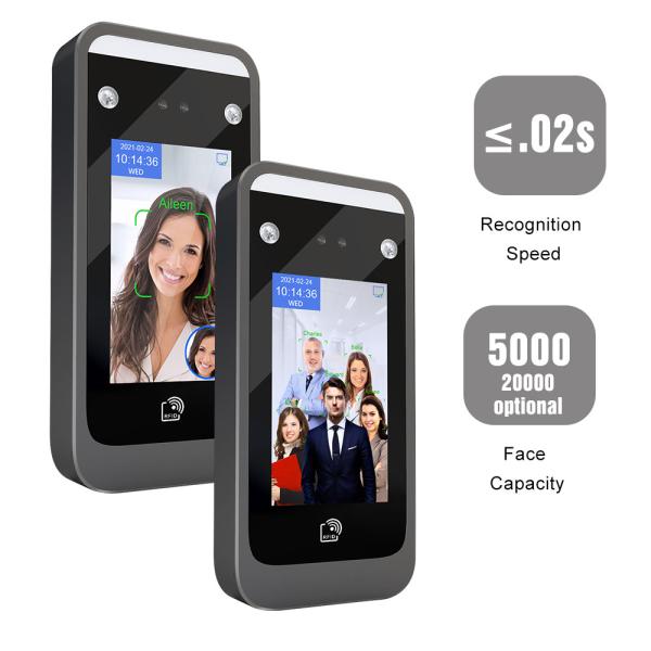 Cheap 4.3 Inch LINUX Facial Recognition Access Control System 1.2G Dual Core for sale