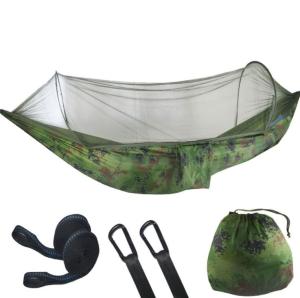 China Two Persons Outdoor Portable Hammock , 210T Nylon Travel Camping Hammock on sale