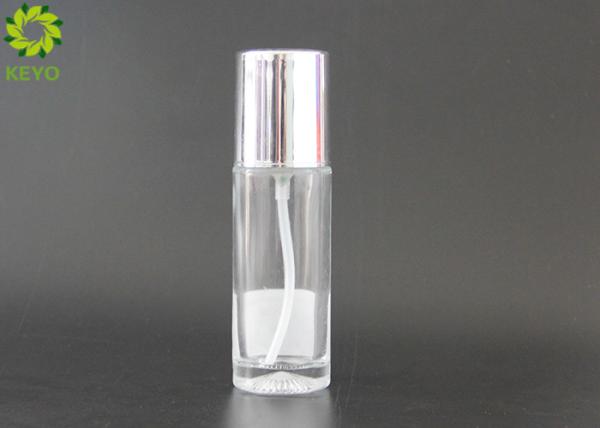 Cheap Transparent 40ml Moisturizer Glass Bottle Custom Service Acceptable for sale