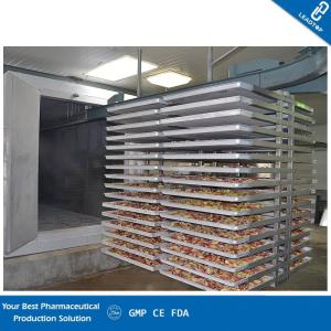 Square Type Vacuum Freeze Drying Machine With Siemens Controlling System