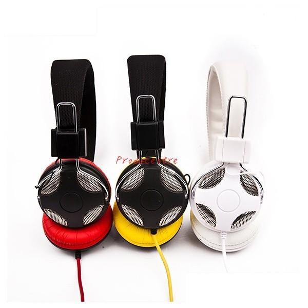 Cheap OEM learning headphone with sound reduction for language learner in red color in portable foldable design for sale