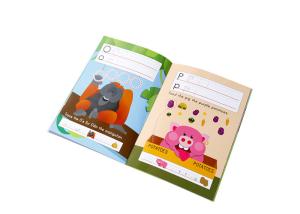 Offset Black Short Run Digital Book Printing With Sewing Binding Hot Stamping