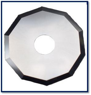 Cheap Tobacco Cutting Tungsten Carbide Round Blade Antirust ODM OEM for sale